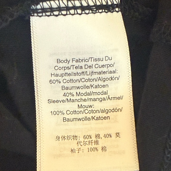 DKNY - Pullover Tee with Puffed Short Sleeves - size M - Picture 4 of 6